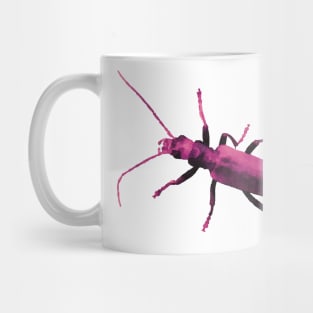 Pink Beetle Wharf Borer Mug